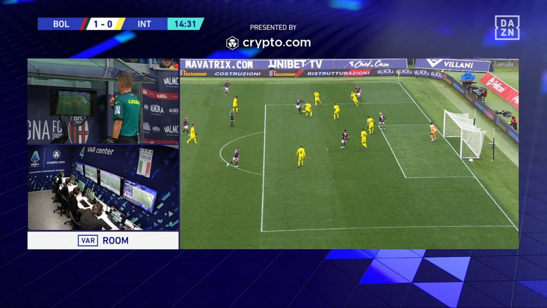 Bologna Inter Orsato Var