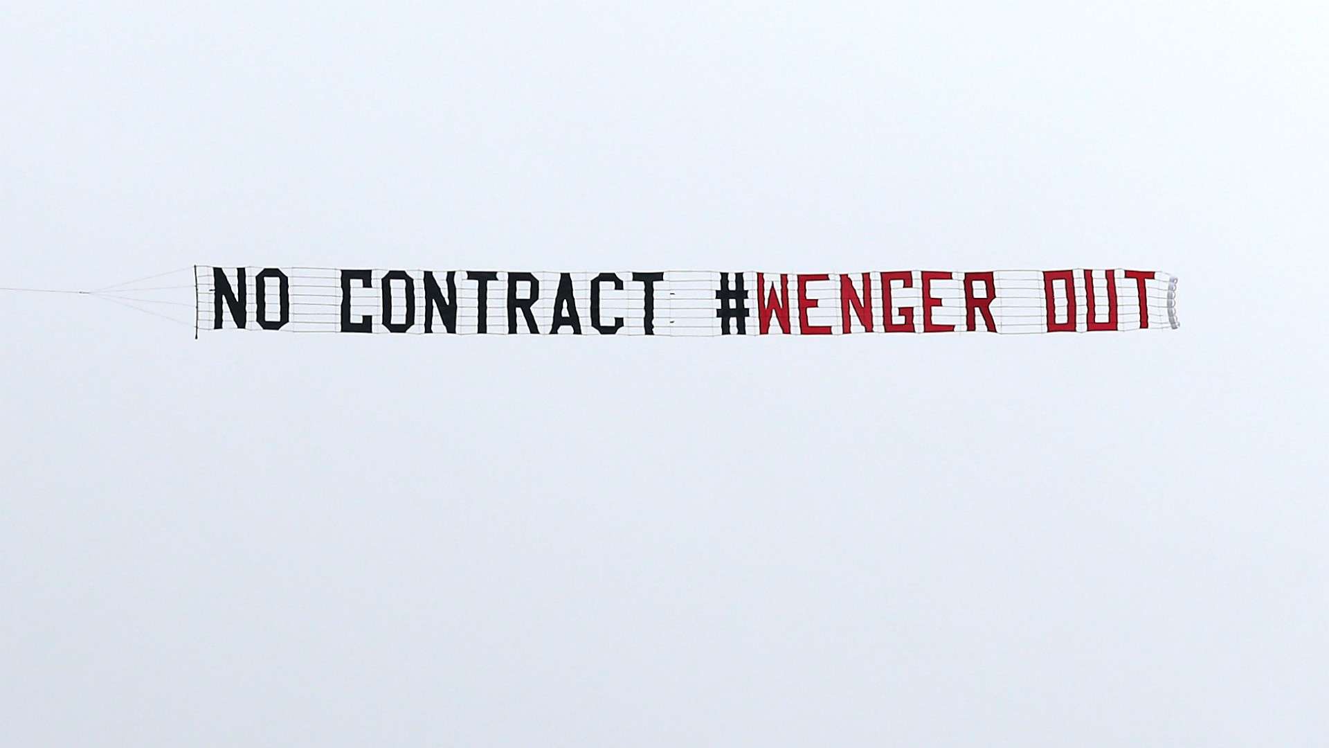 HD Wenger Out Banner Arsenal