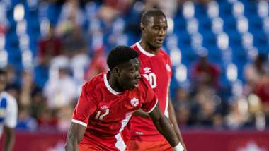 Alphonso Davies Patrice Bernier Canada