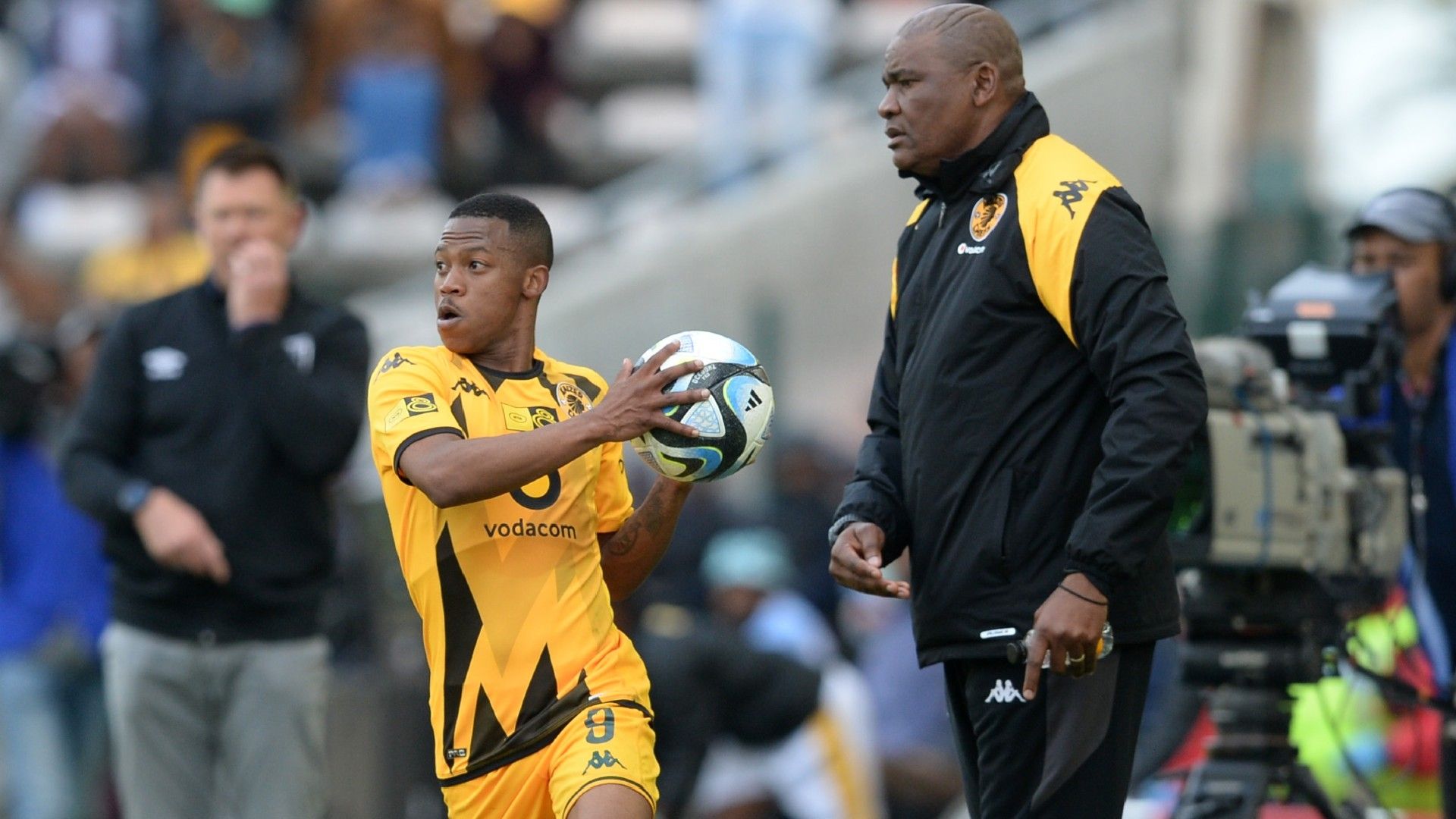 Ashley du Preez and Molefi Ntseki, Kaizer Chiefs