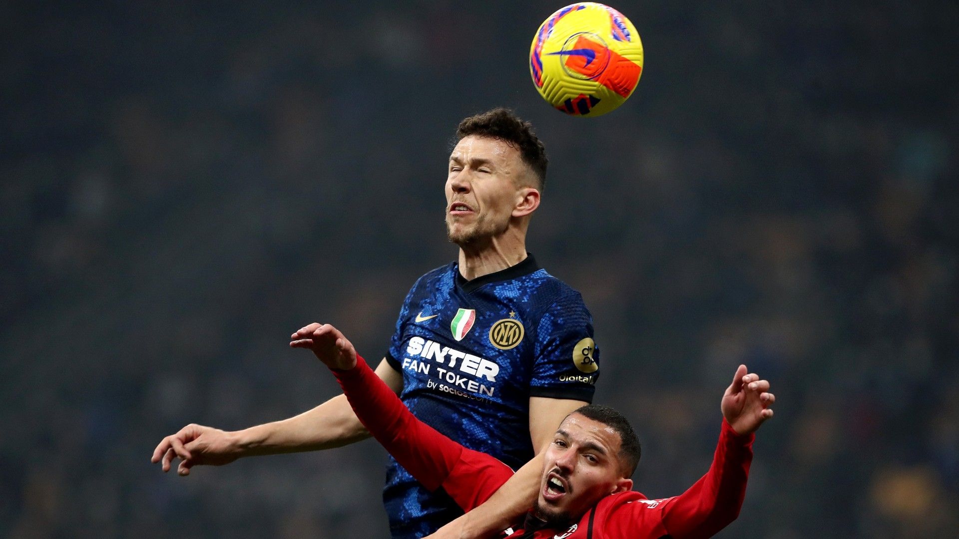 Perisic Bennacer Inter Milan Serie A