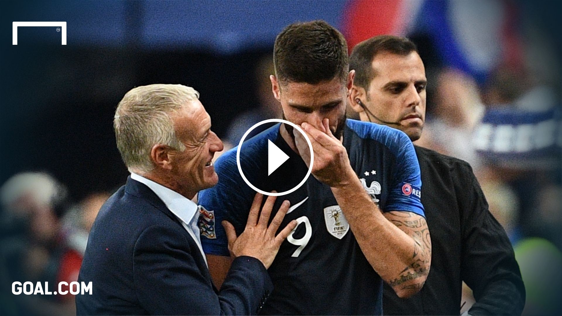 Olivier Giroud Didier Deschamps GFC