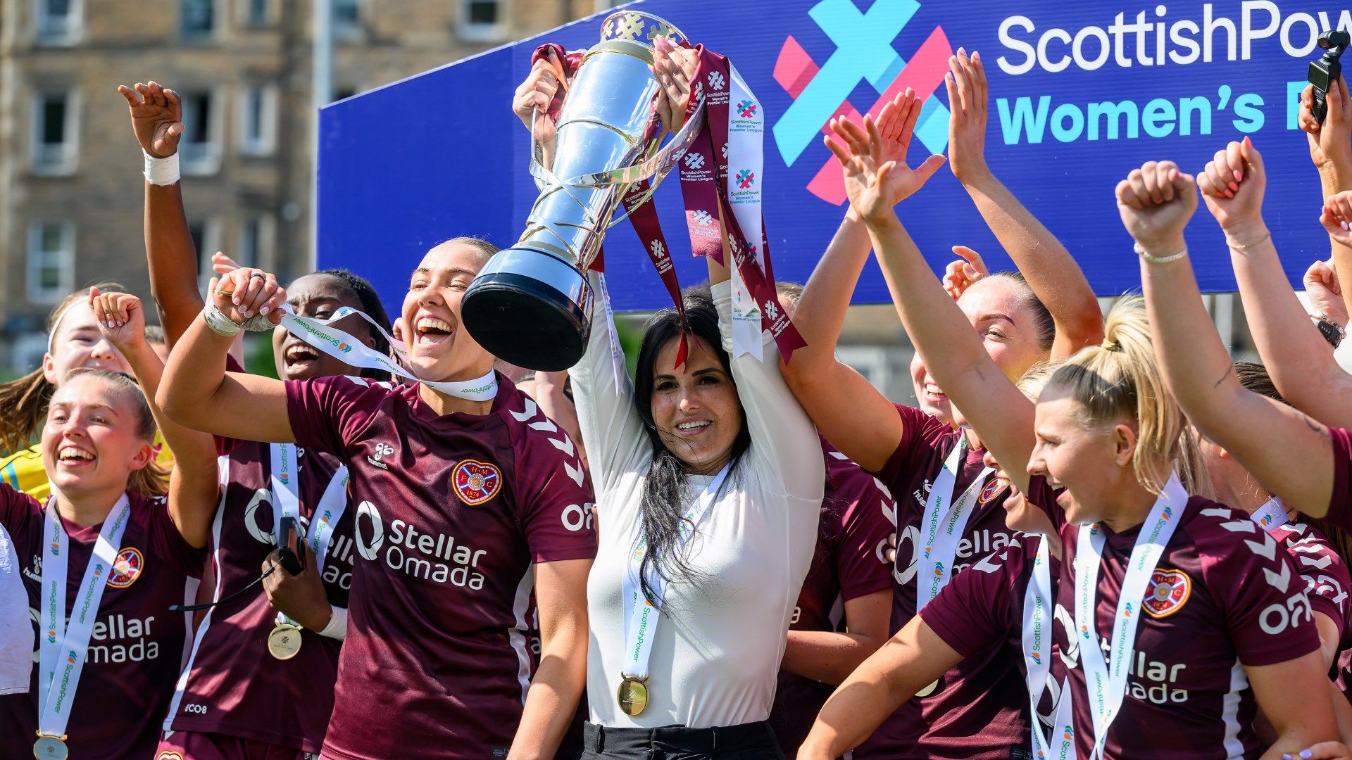 Eva Olid Hearts SWPL title 2025-26