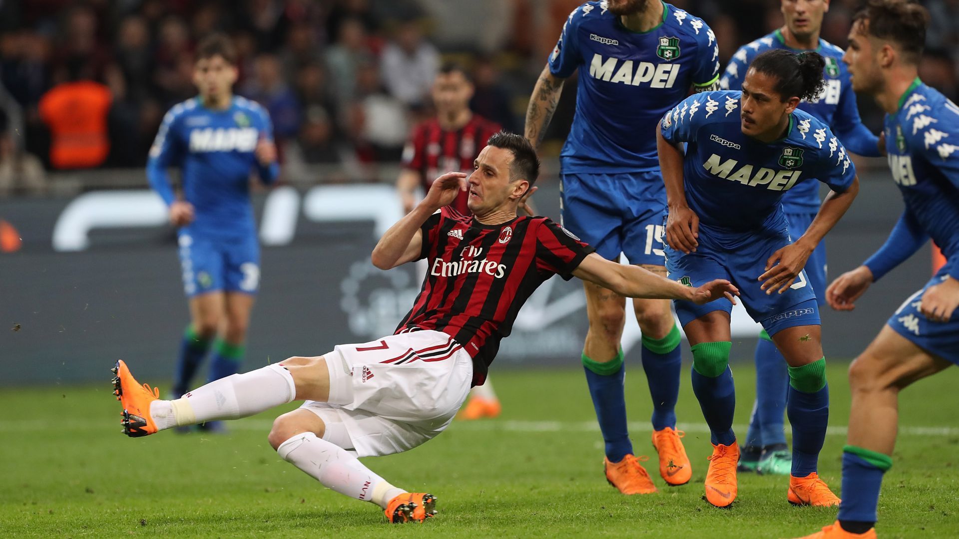 Nikola Kalinic Milan Sassuolo Serie A