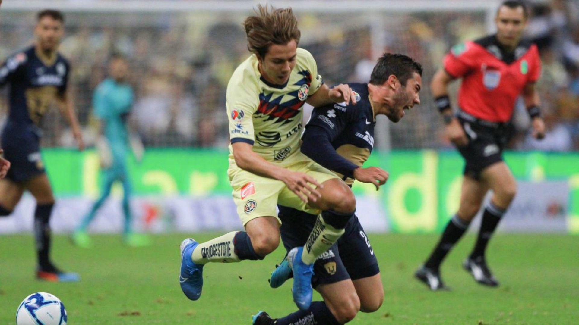 América Pumas Francisco Córdova Juan Pablo Vigón