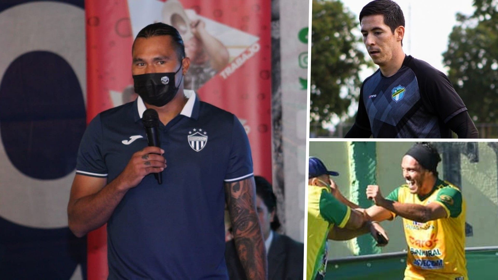 Guatemala Gullit Peña Marco Bueno Luis Ángel Landín