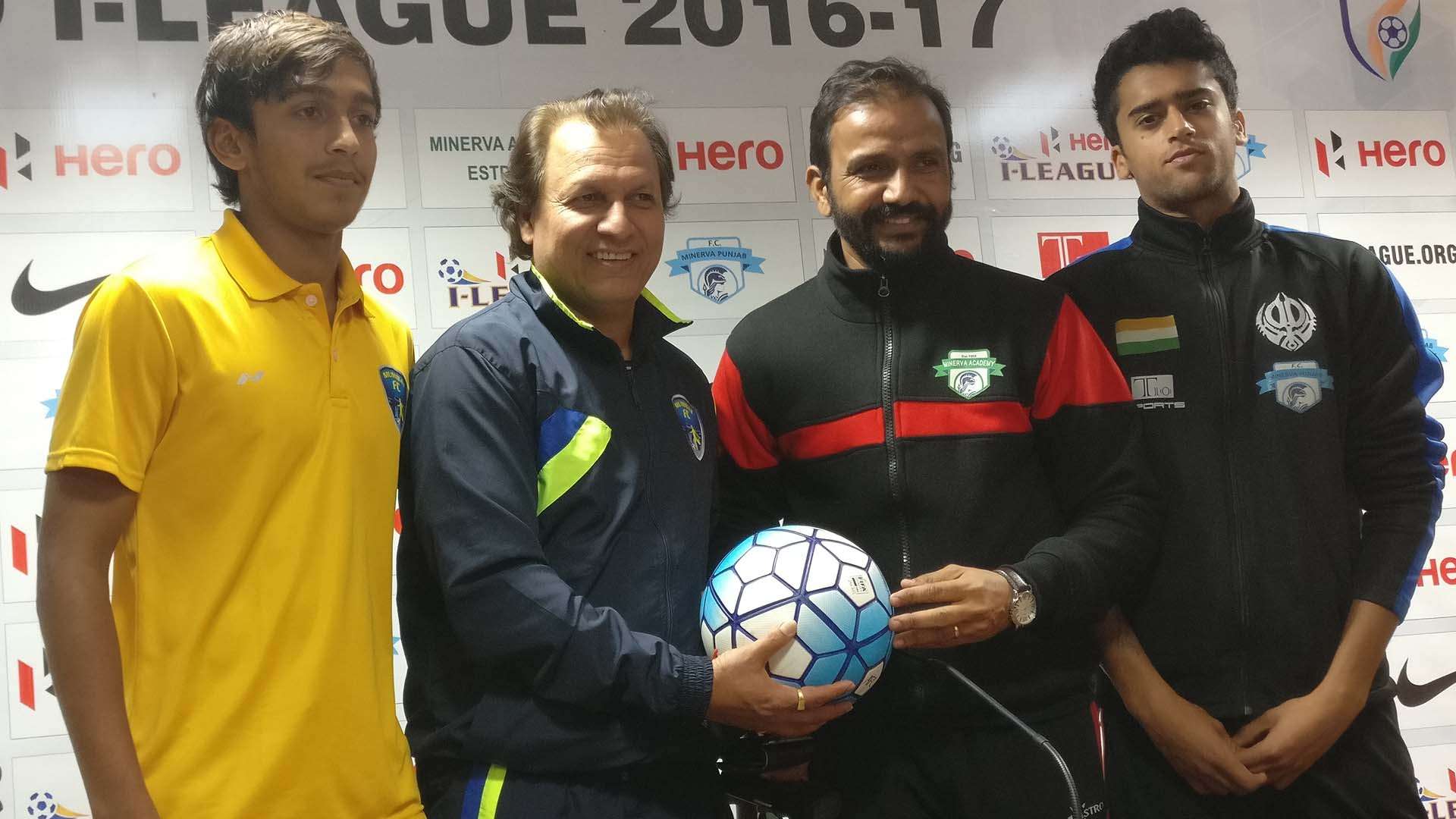 Minerva Punjab FC Mumbai FC I-League 2017