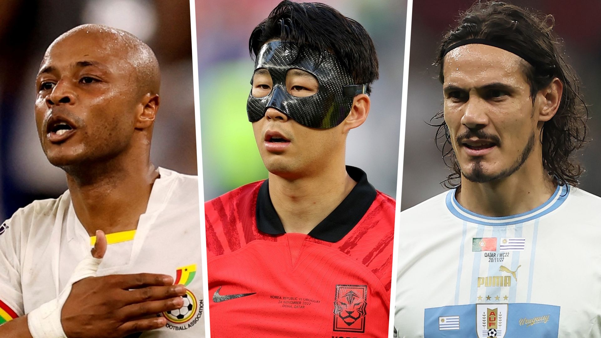 Ayew Ghana Son Corée du Sud Cavani Uruguay Groupe H Coupe du monde 2022