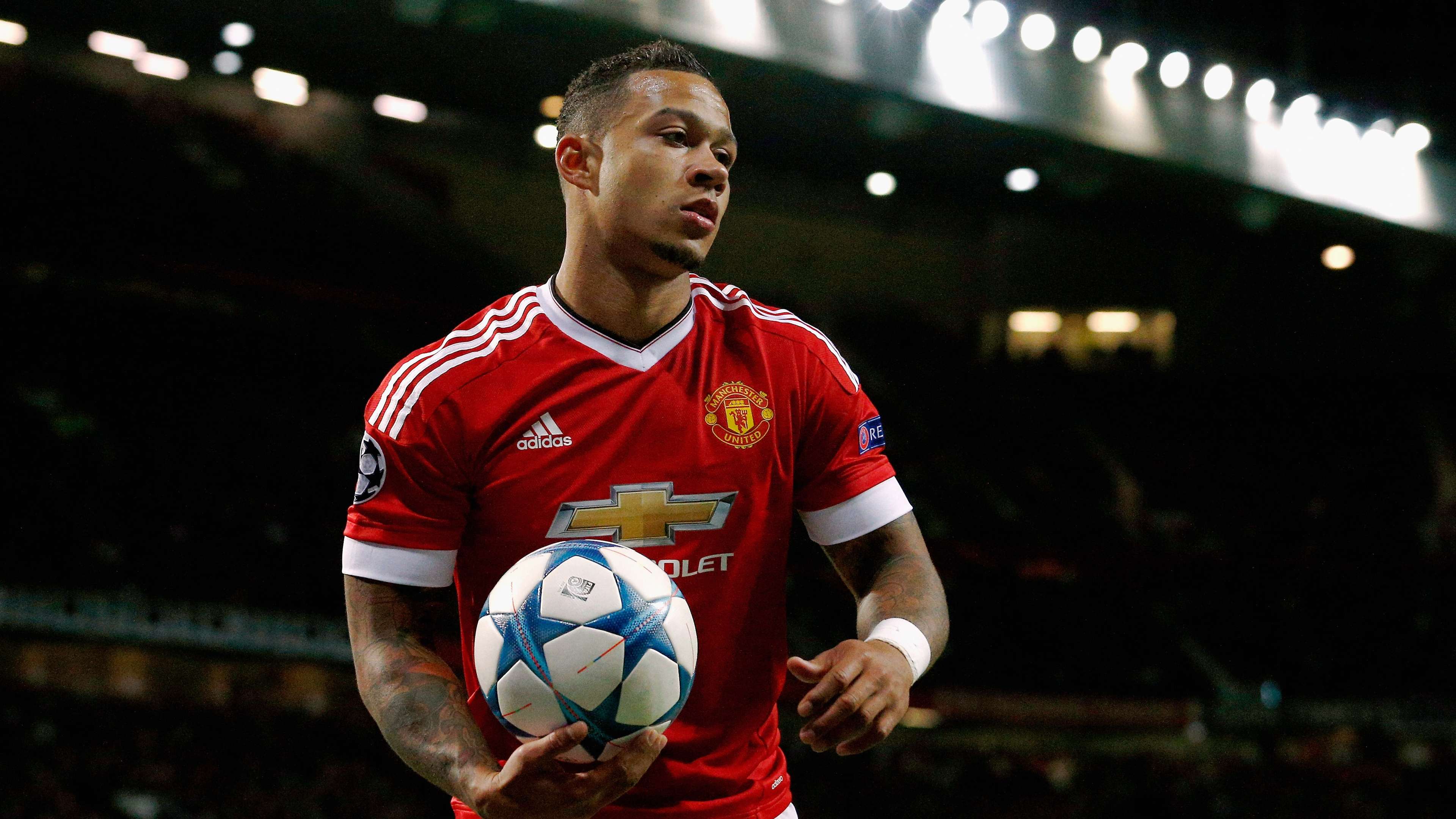 Memphis Depay Manchester United Champions League