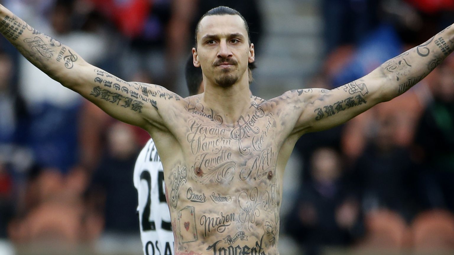 Zlatan Ibrahimovic tattoos