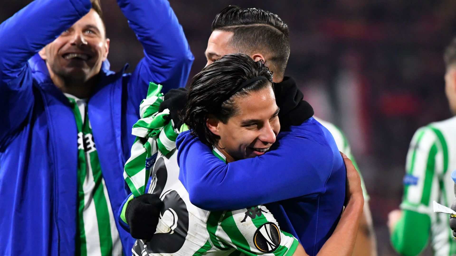 WATCH Diego Lainez scores first Real Betis goal to snatch Europa League draw Goal English Saudi Arabia