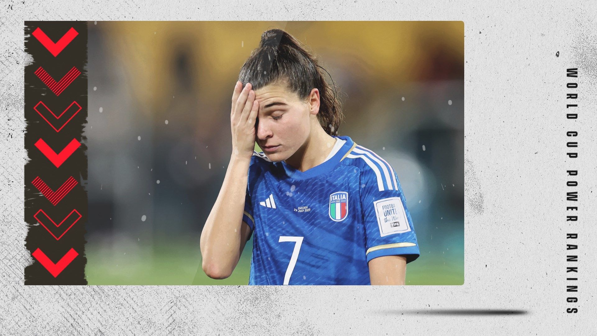 Italy World Cup power rankings down