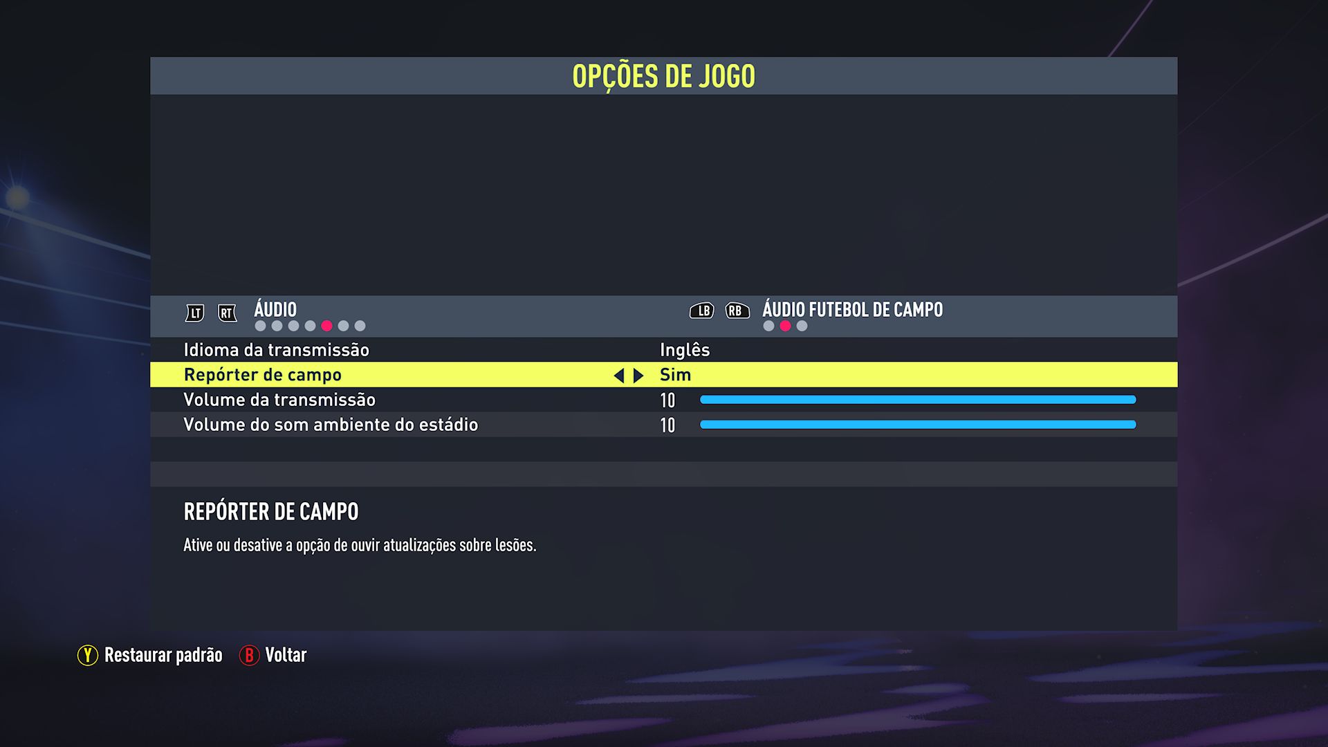 5 - Narração FIFA 22