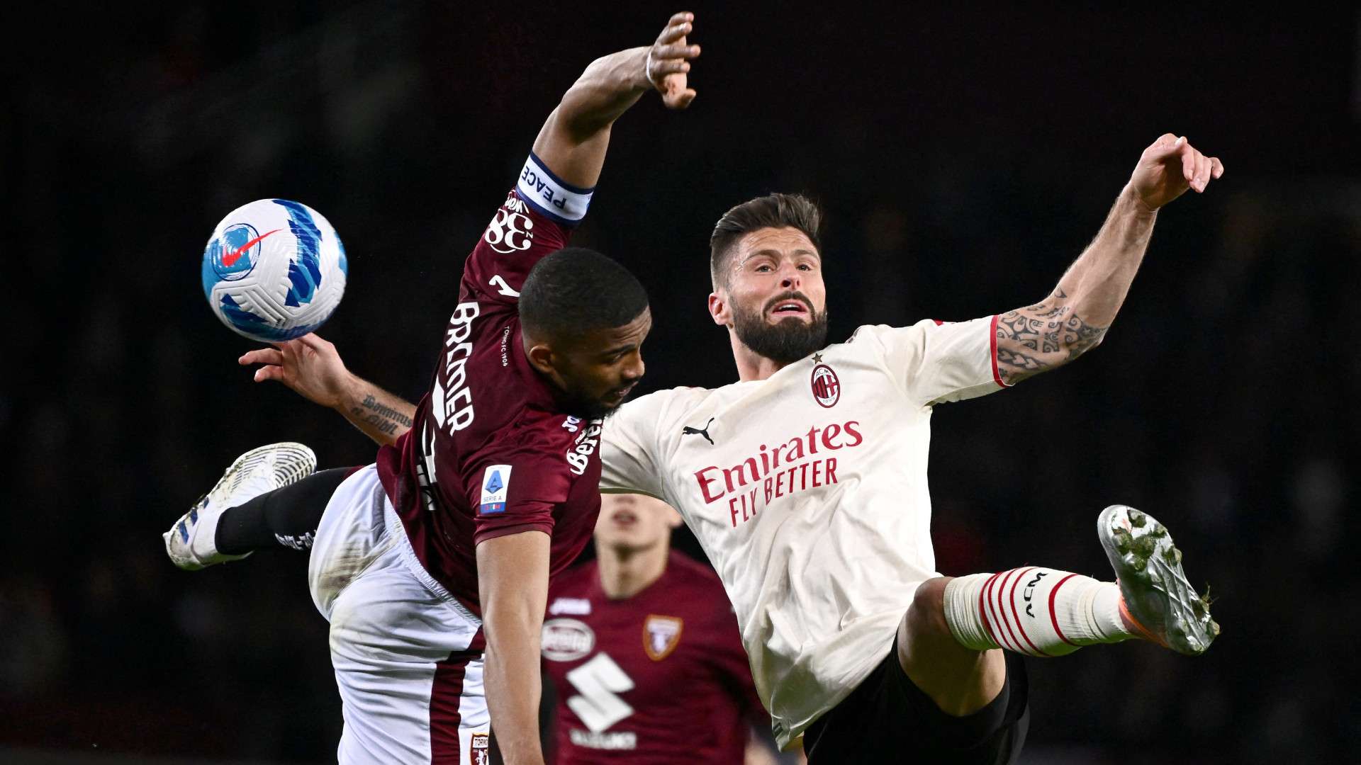 Bremer Giroud Torino Milan Serie A