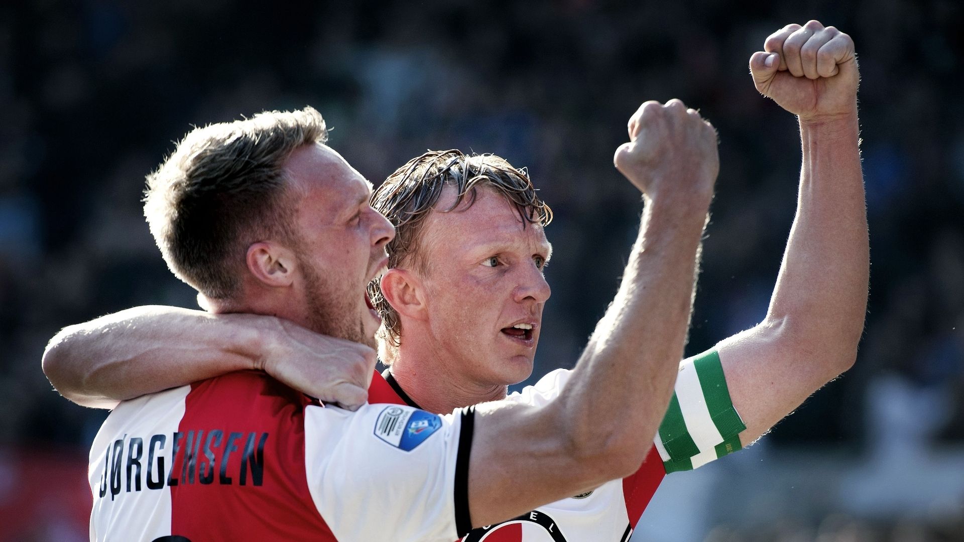 Nicolai Jorgensen, Dirk Kuyt, Feyenoord