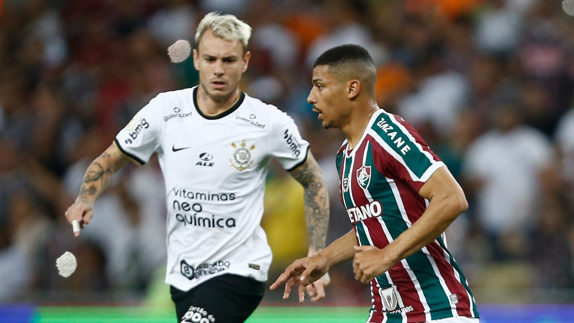 Roger Guedes André Fluminense Corinthians 2022