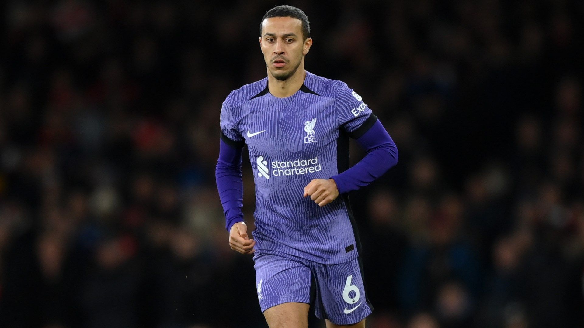 Thiago Alcantara Liverpool Arsenal Premier League 2023-24