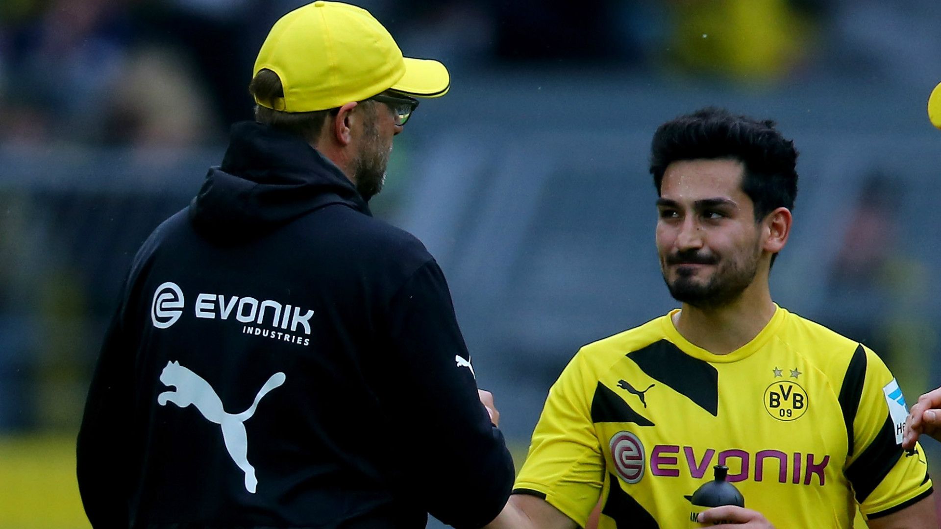 JURGEN KLOPP ILKAY GUNDOGAN BORUSSIA DORTMUND 09052015