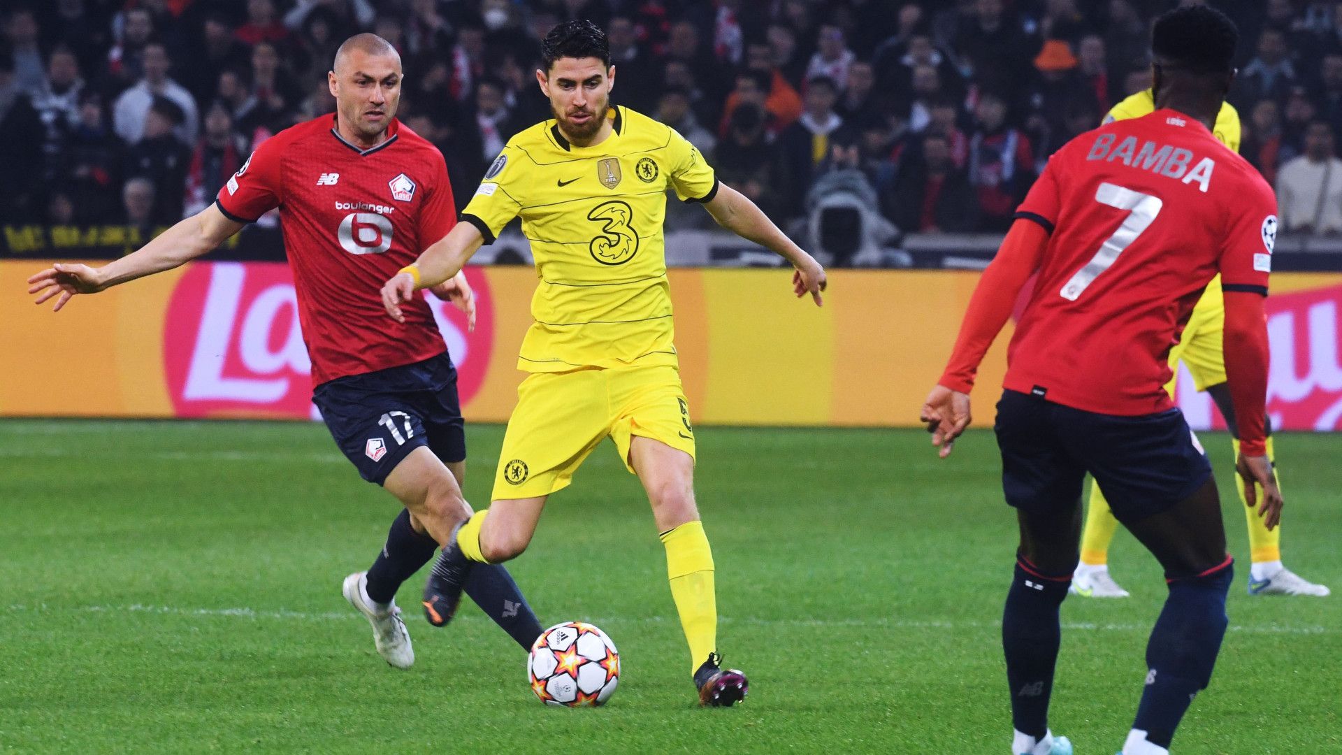 Ylmaz Jorginho, Lille Chelsea Champions League 202122