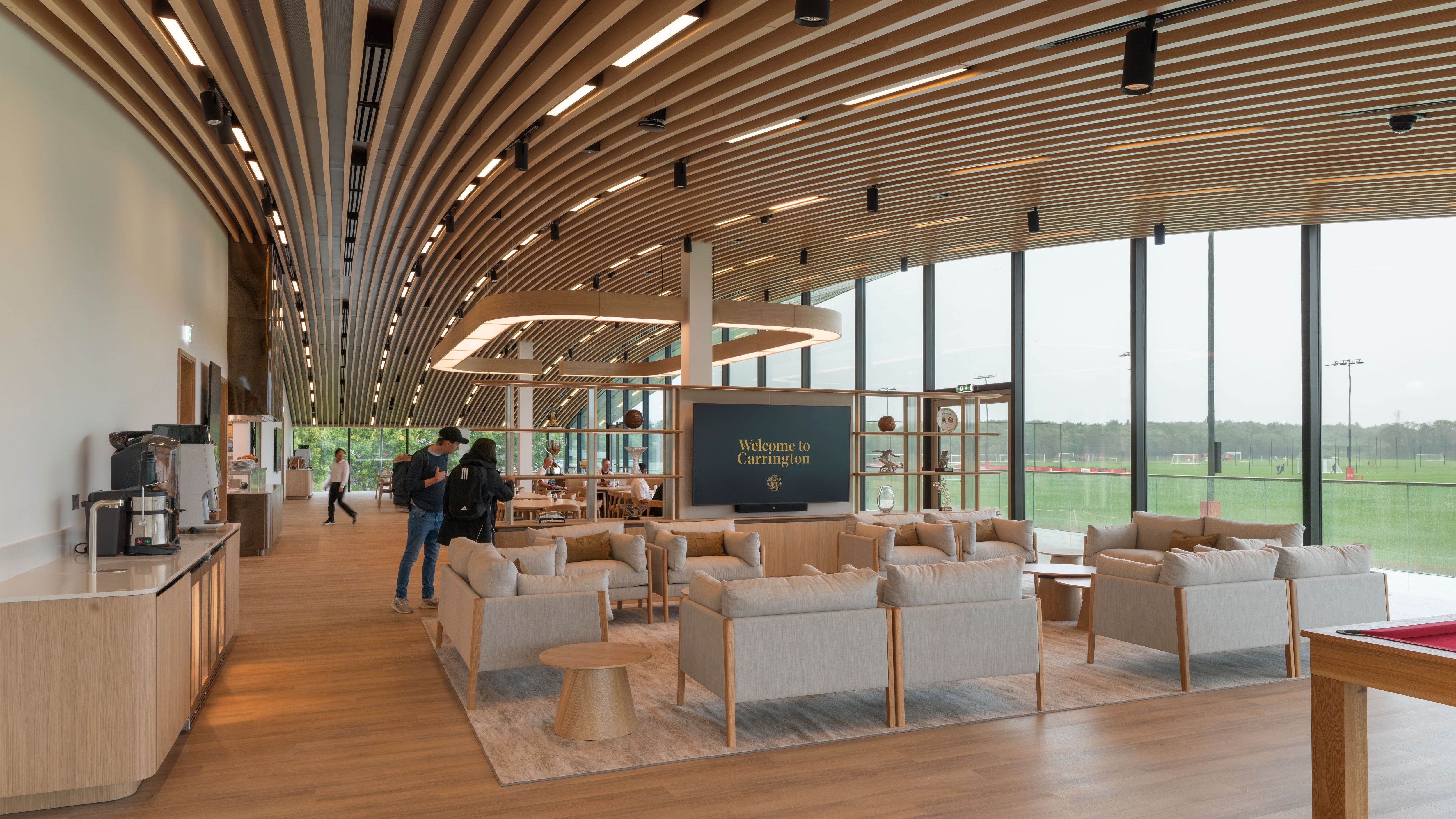 Man Utd players' lounge