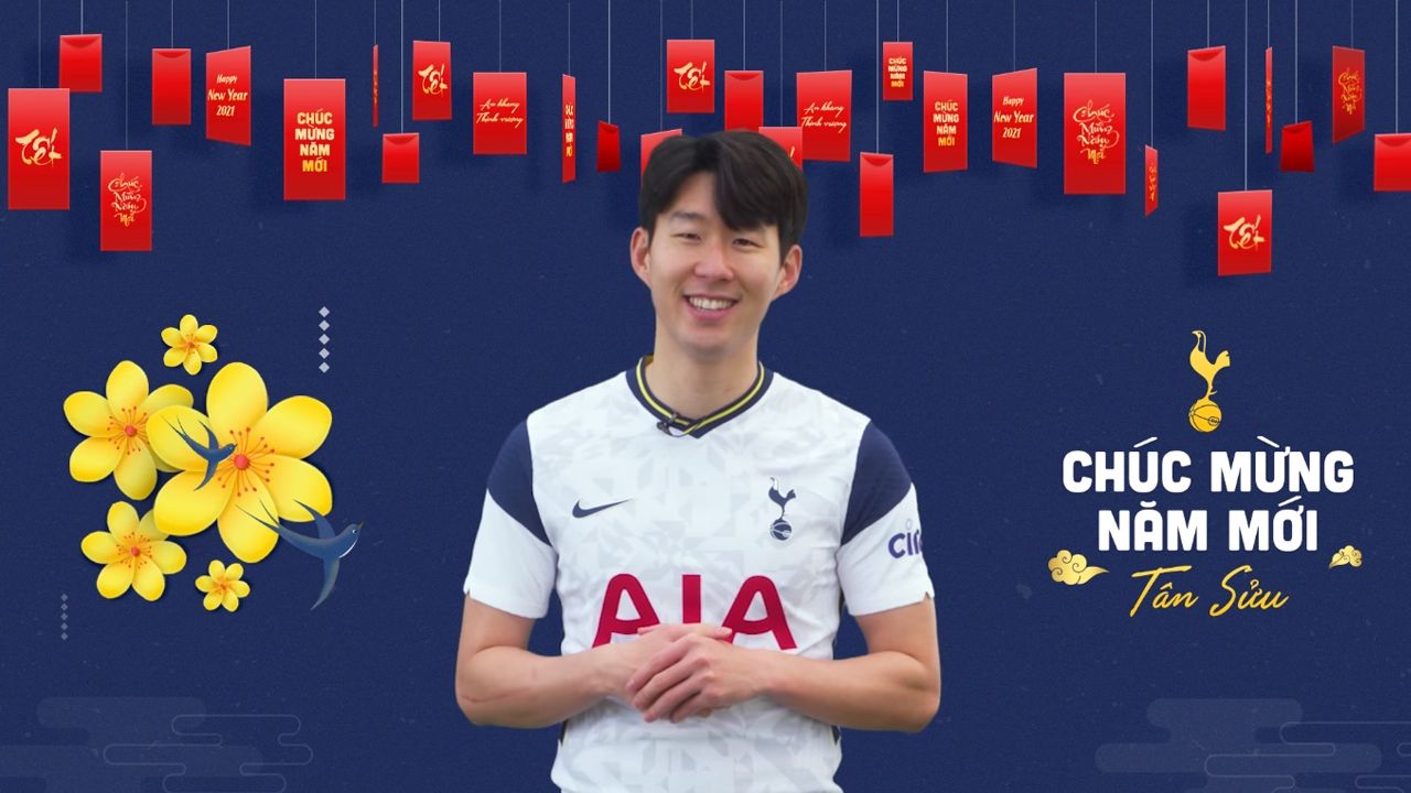 Son Heung-min happy new year vietnam