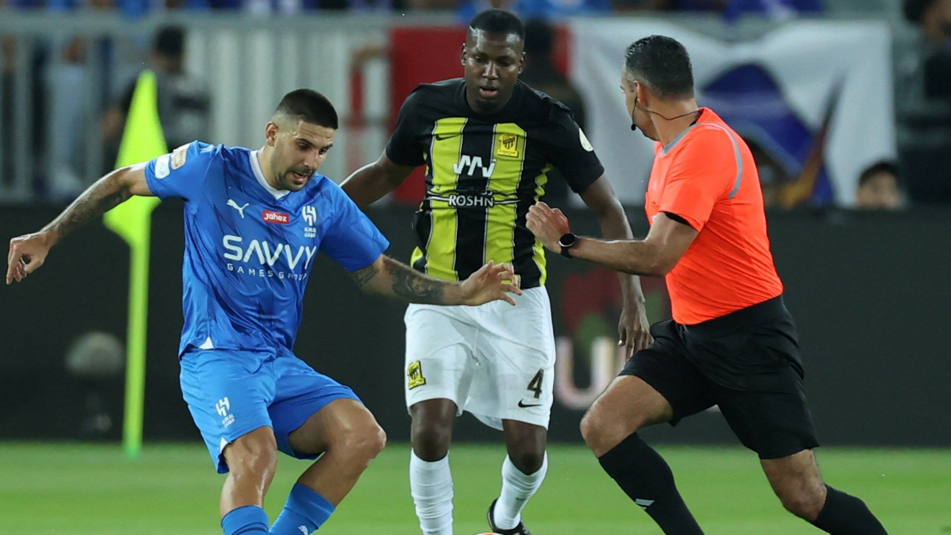 Aleksandar Mitrovic - Omar Hawsawi - Hilal - Ittihad 2023-2024