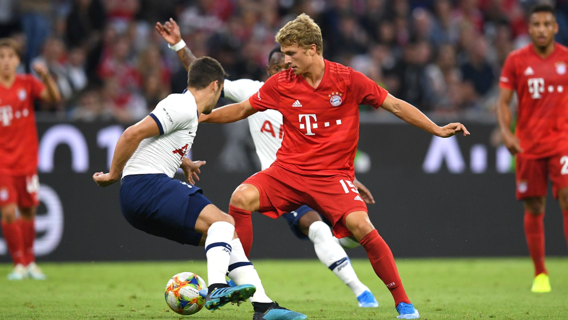 Jann Fiete Arp Harry Winks Bayern München Tottenham Hotspur Audi Cup 2019