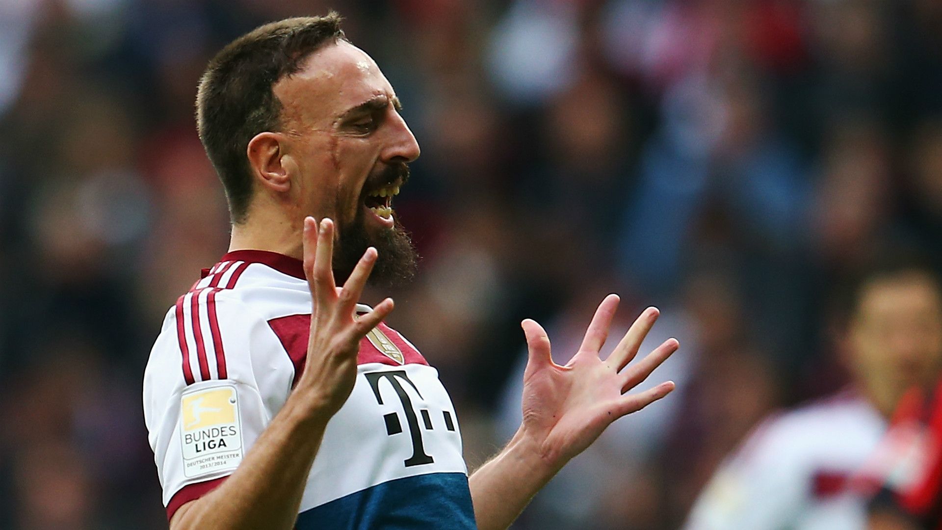 FRANCK RIBERY BAYERN MUNICH GERMAN BUNDESLIGA 11082014