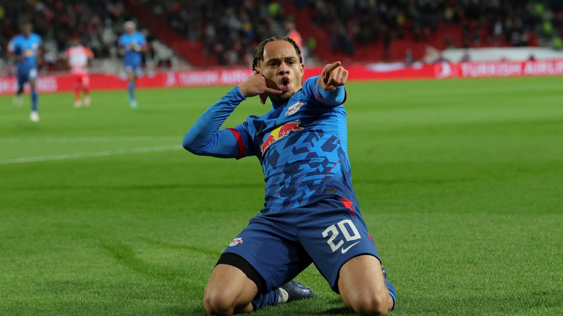 Xavi Simons RB Leipzig Red Star Belgrade 2023-24