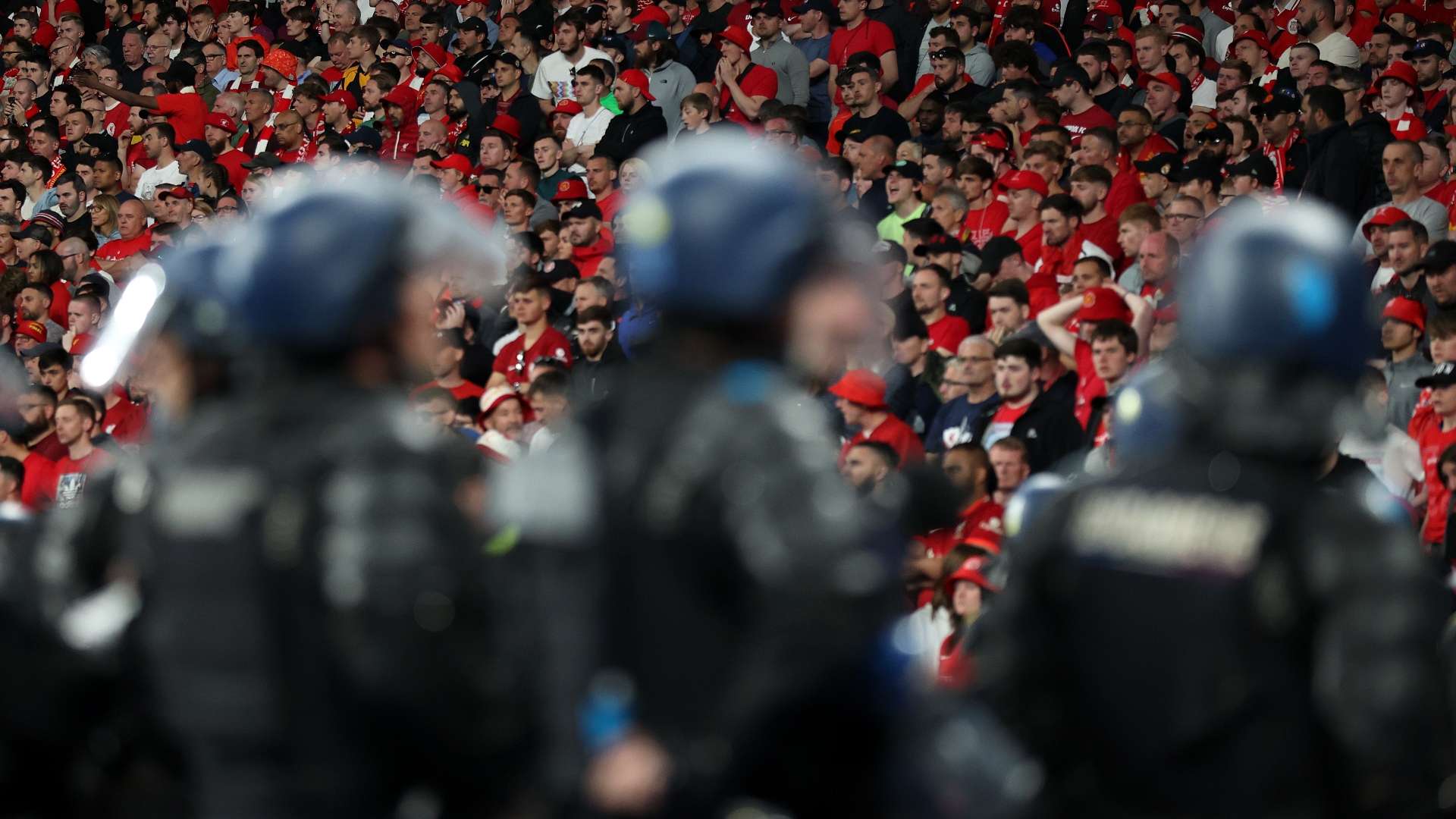 Liverpool fans police Champions League final