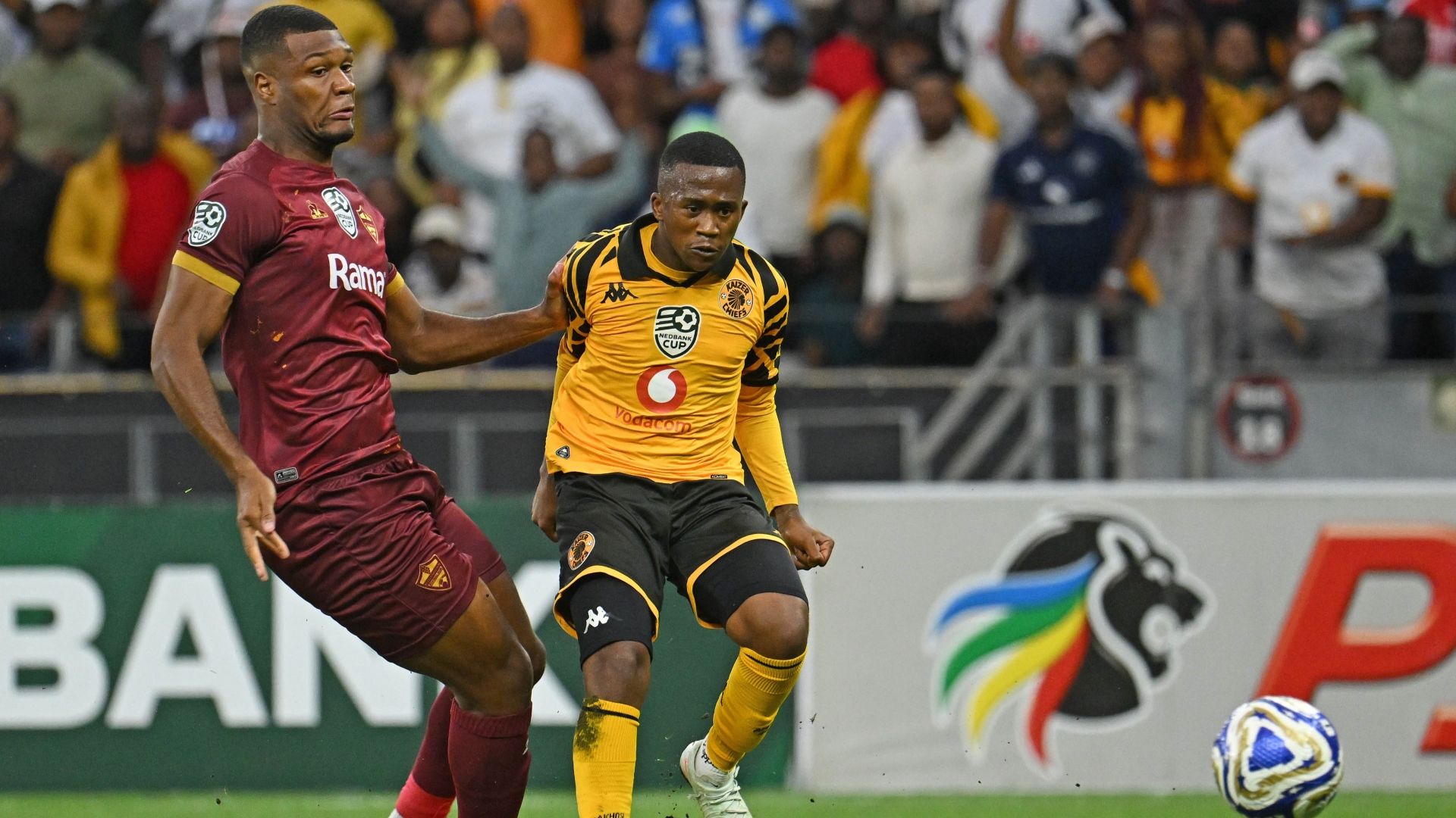 Mduduzi Shabalala and Henri Stanic, Kaizer Chiefs vs Stellenbosch