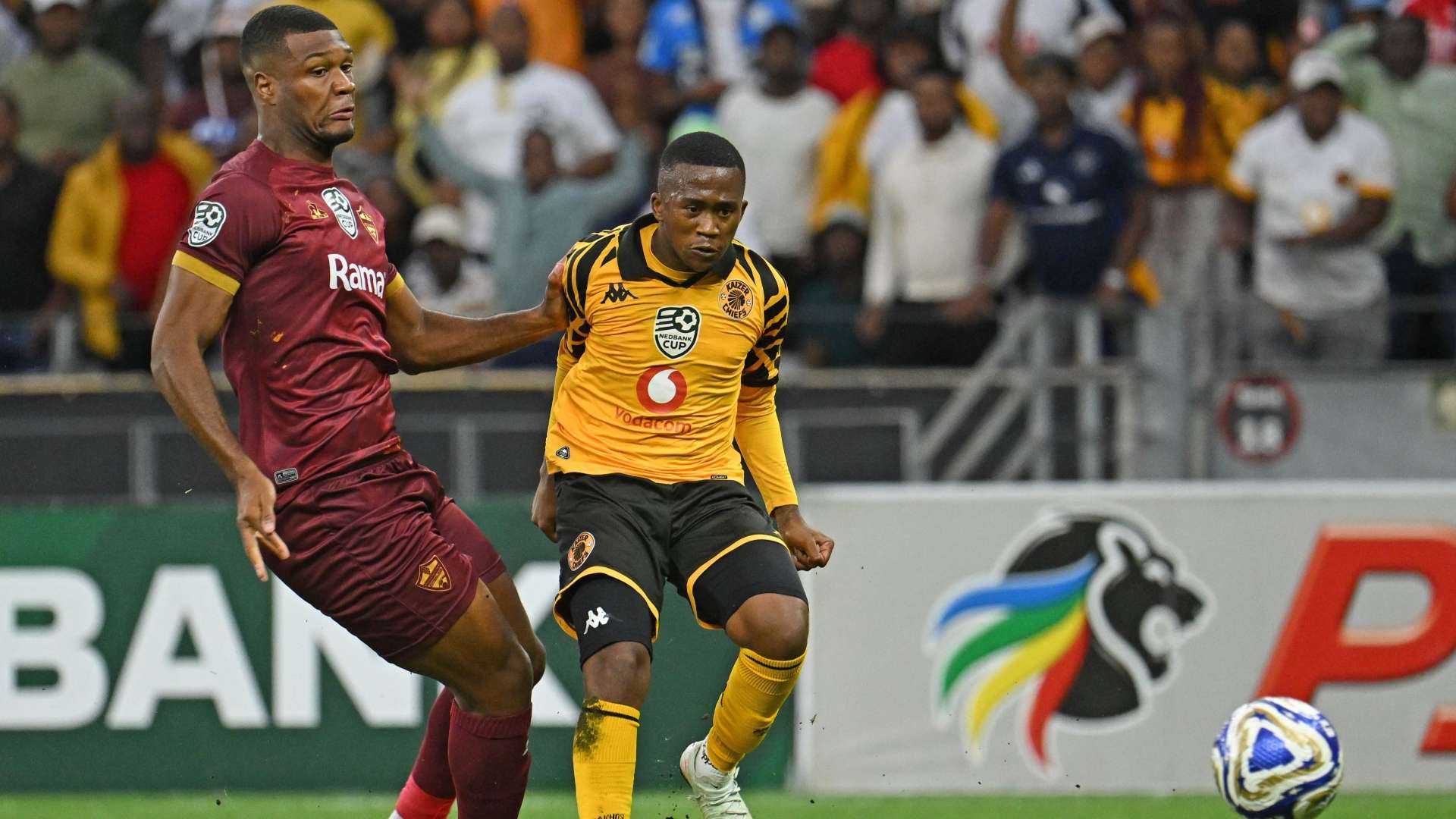 Mduduzi Shabalala and Henri Stanic, Kaizer Chiefs vs Stellenbosch