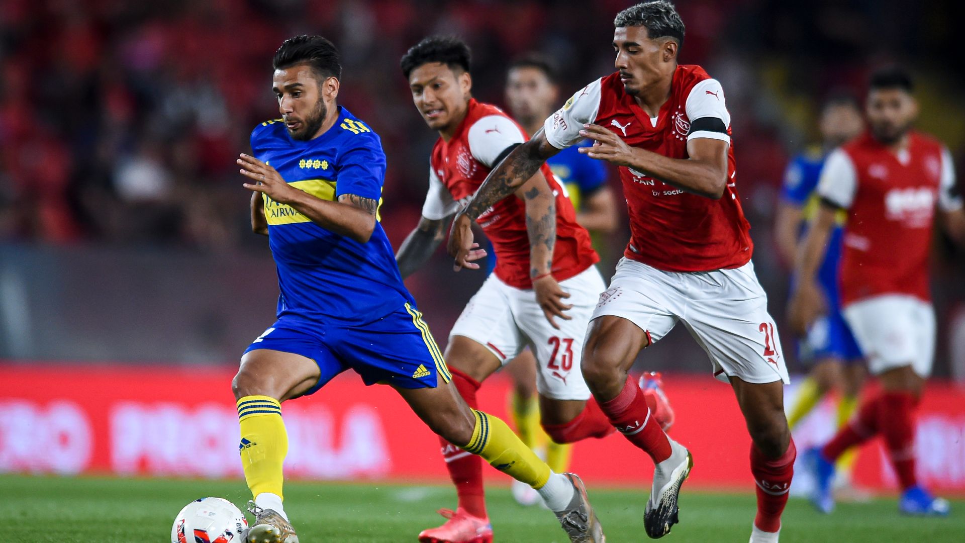 Eduardo Salvio Carlos Benavidez Independiente Boca Liga Profesional 241121