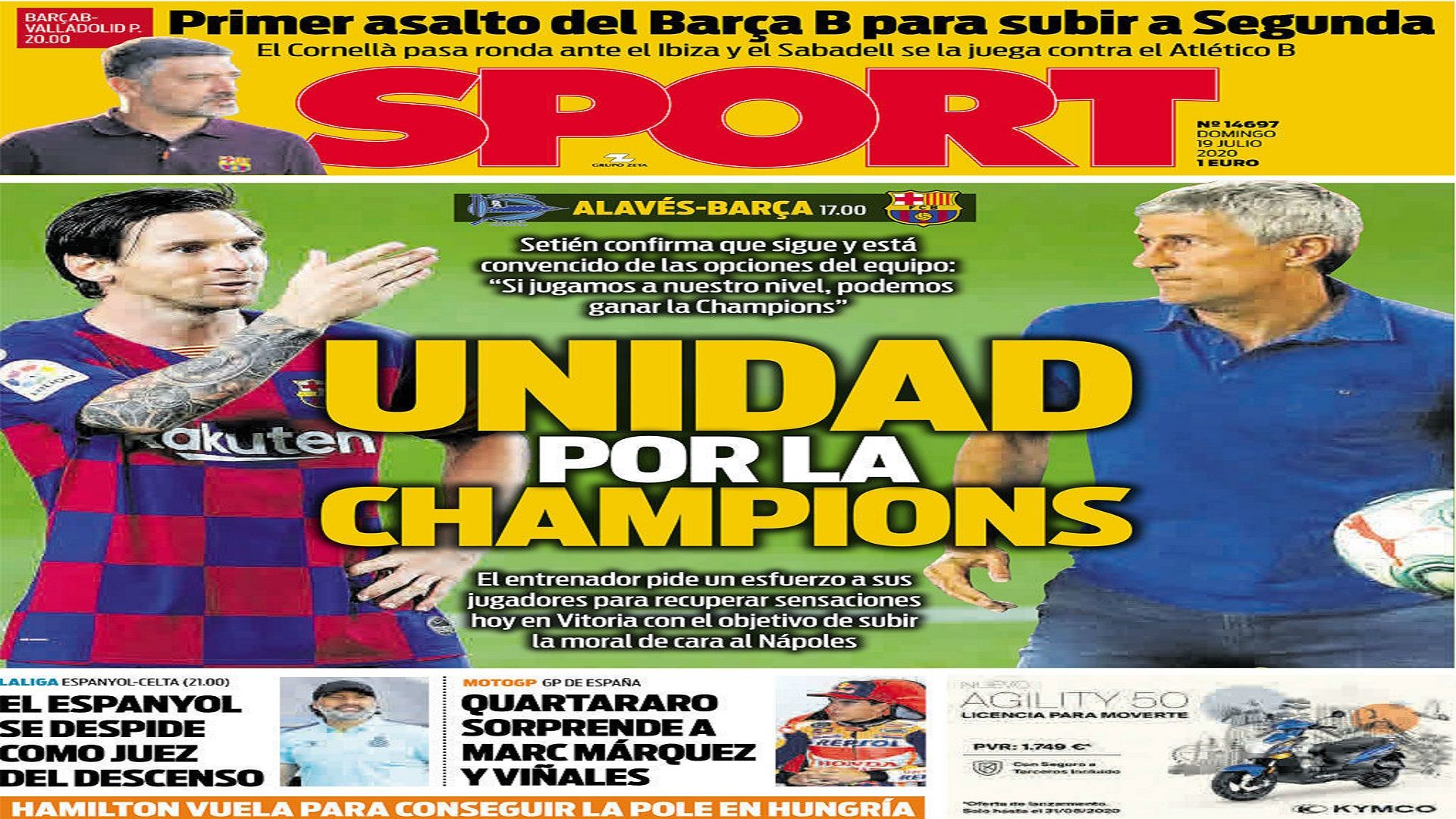 19 July embed only Sport