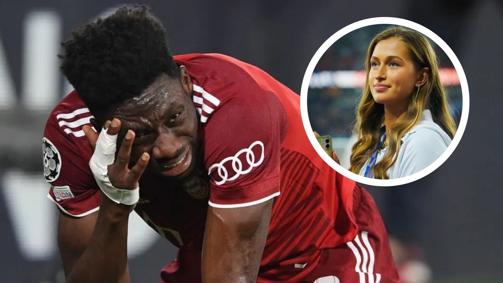 Alphonso Davies & Jordyn Huitema