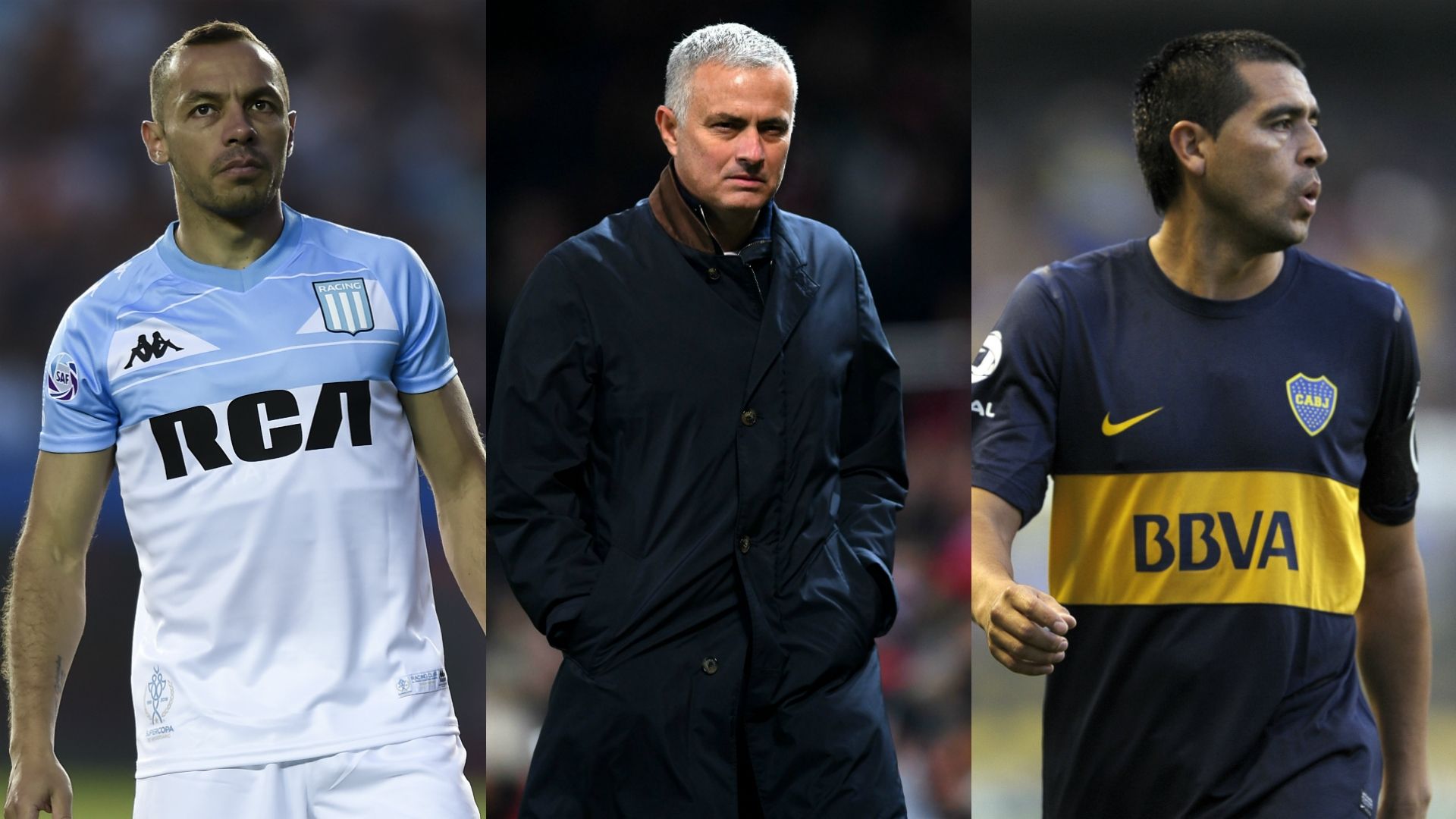 Díaz - Mourinho - Riquelme