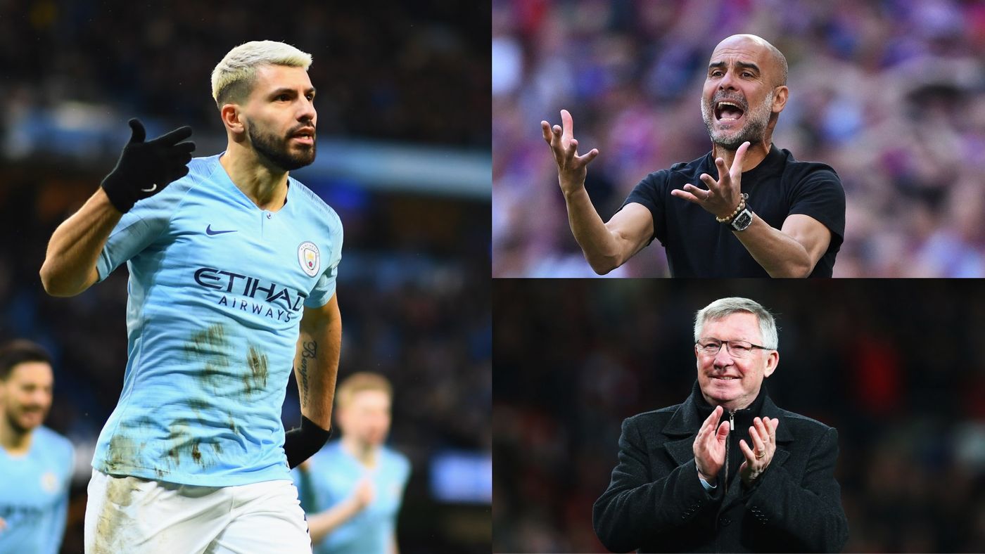 Sergio Aguero critica Manchester United e compara impacto das saídas de Guardiola e Ferguson no futebol inglês