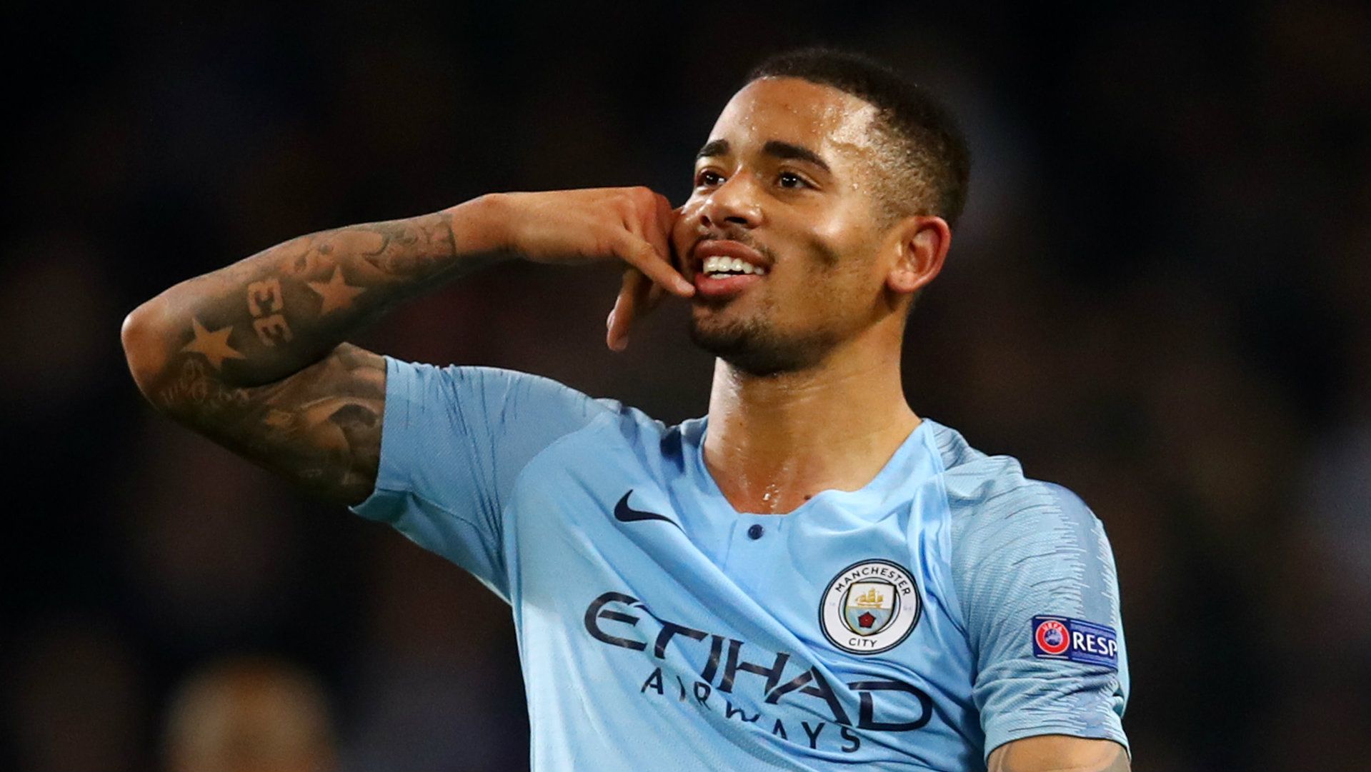 Gabriel Jesus Manchester City Shakhtar Donetsk Champions League 2018-19