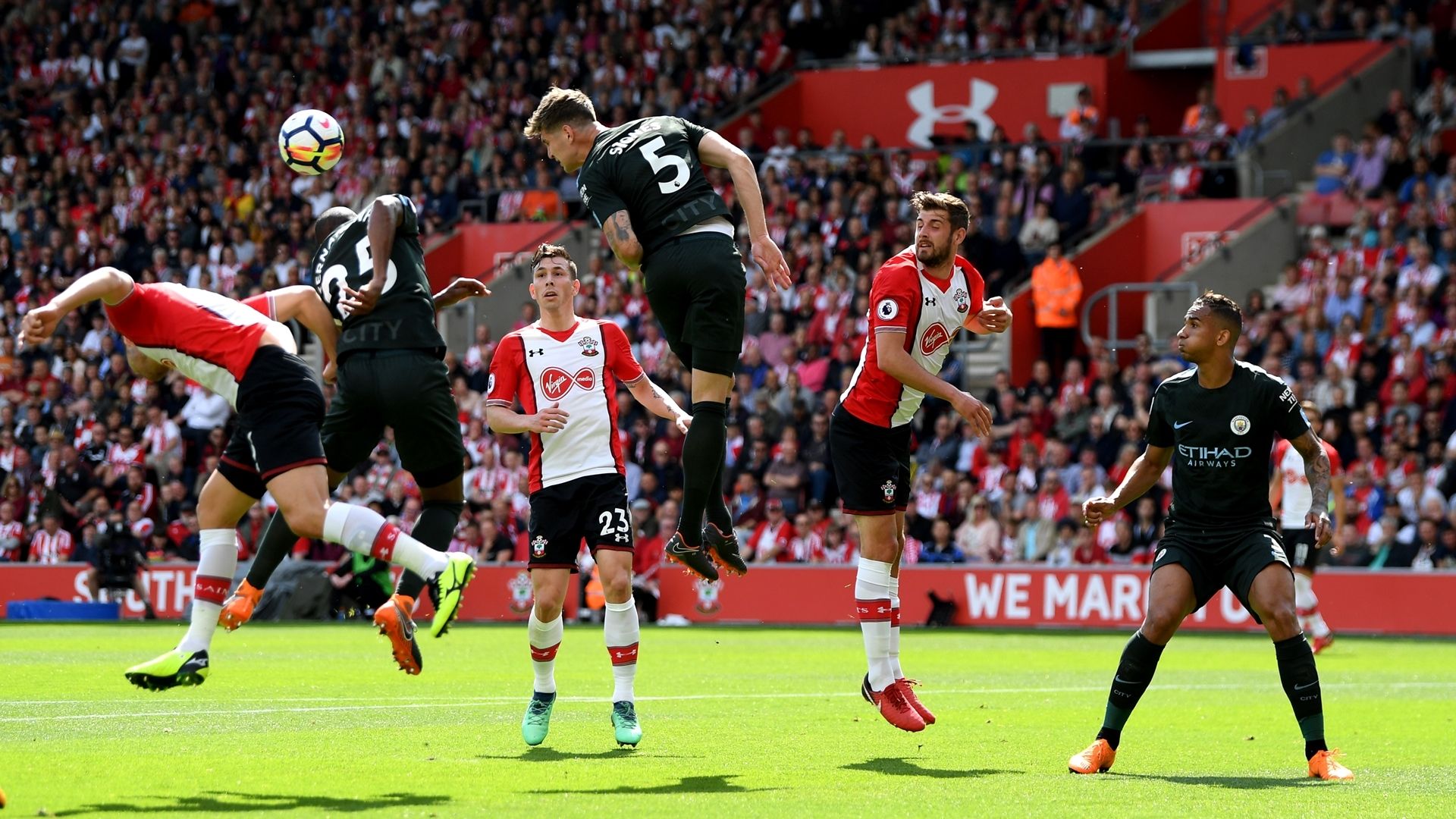 John Stones - Southampton v Manchester City : 2018