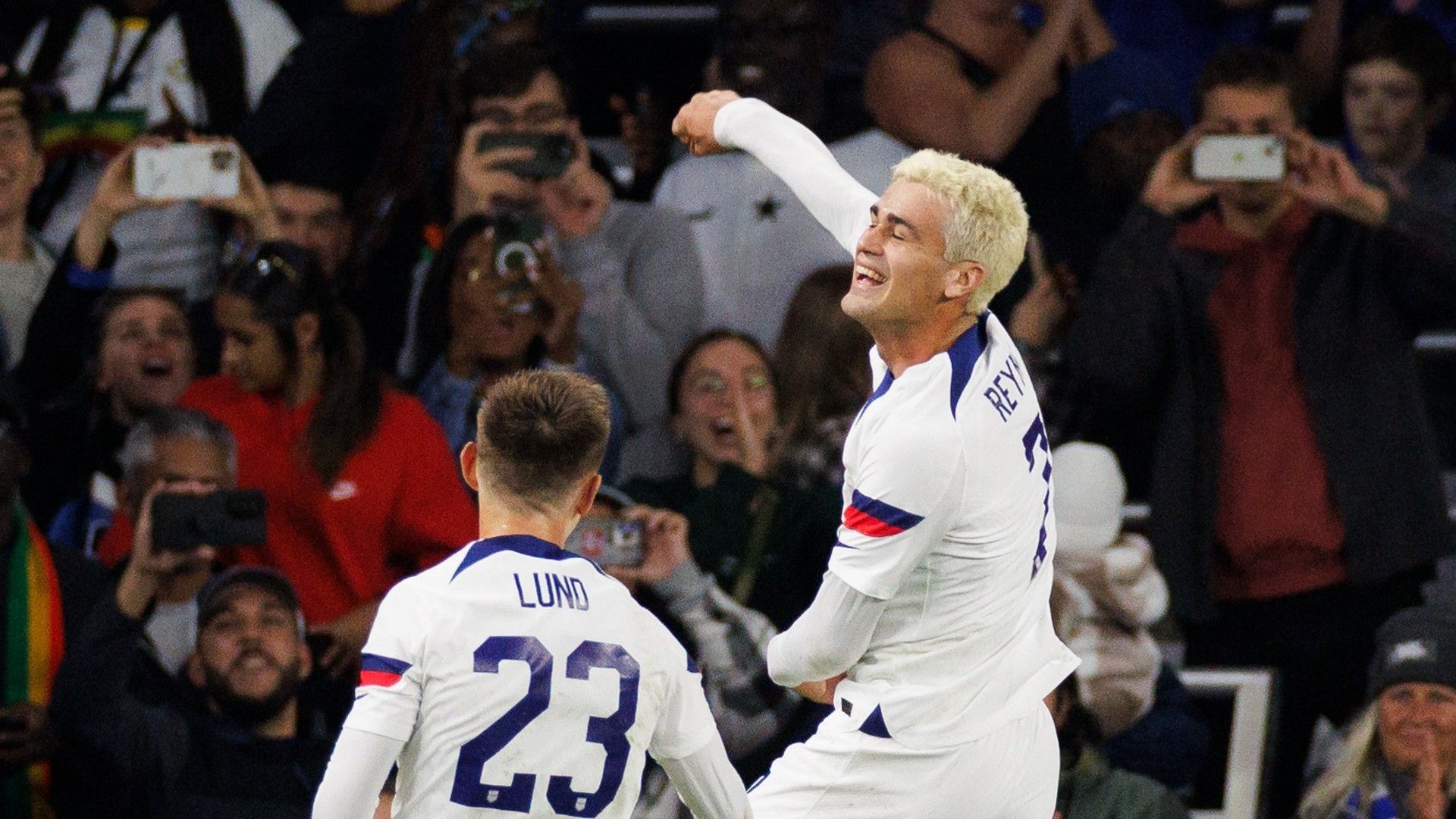 Reyna Lund USMNT 2023