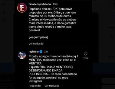 Raphinha comment