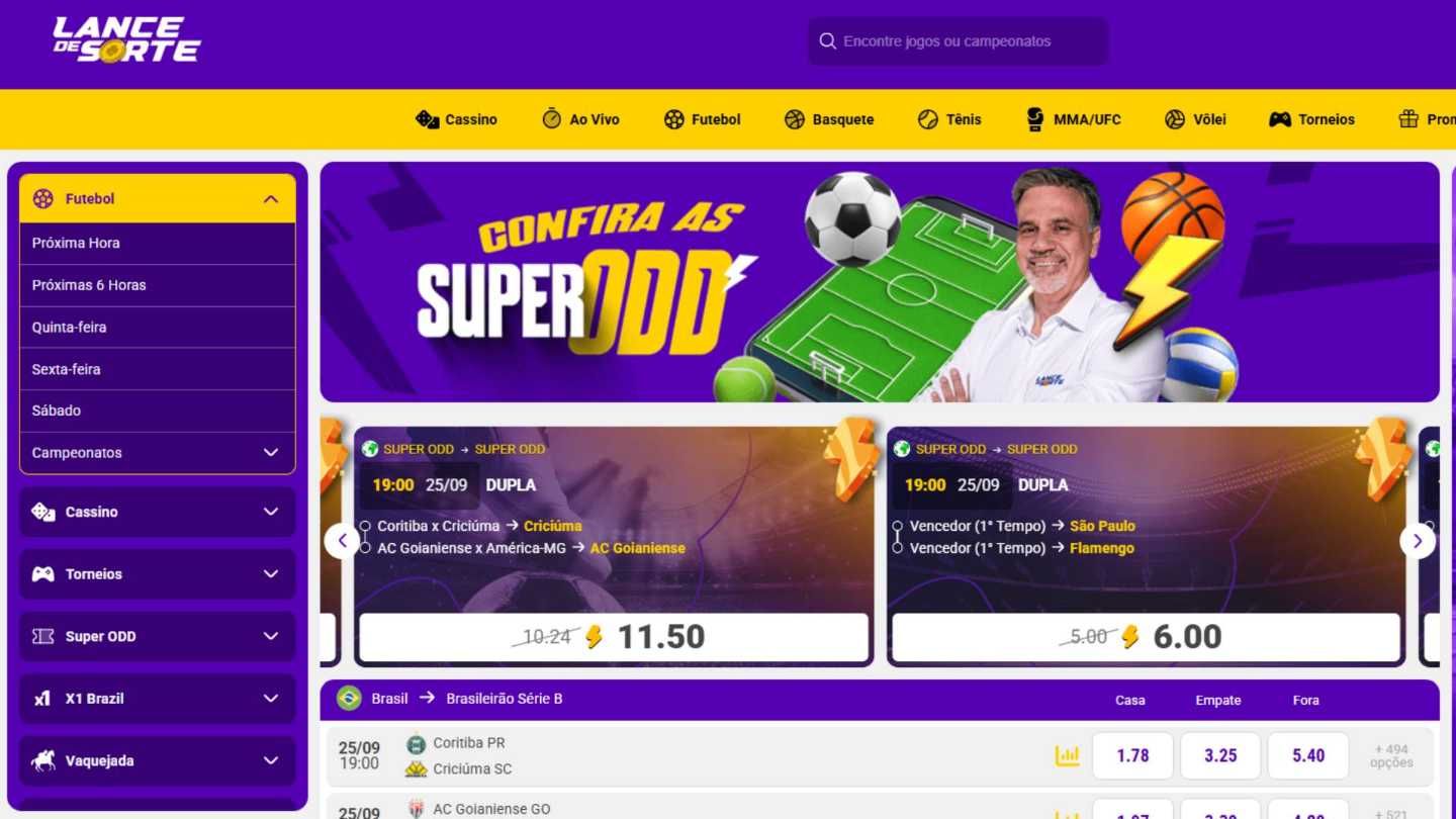 Lance de Sorte esportes