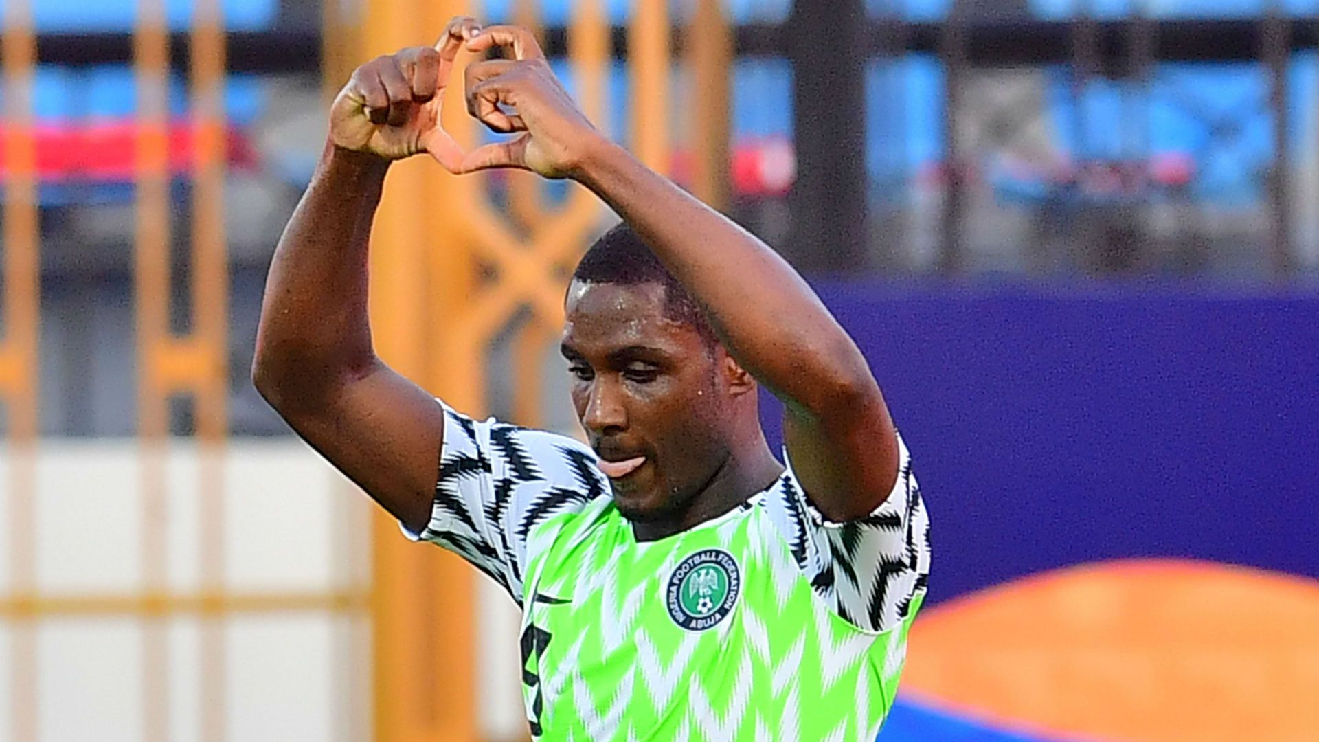 Odion Ighalo Nigeria Cameroon Africa Cup of Nations 060719