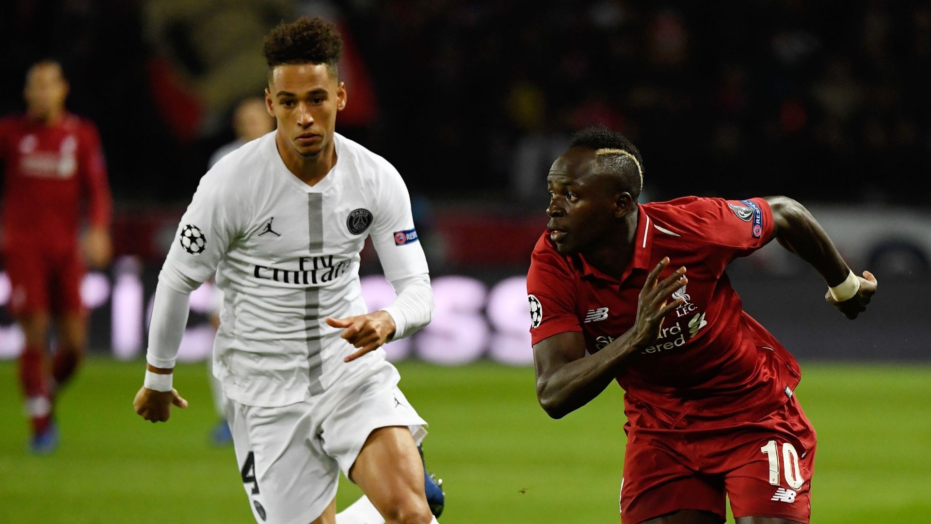 Thilo Kehrer Sadio Mane PSG Liverpool 28112018