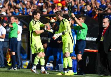 Iker Casillas David De Gea Spain El Salvador 07062014