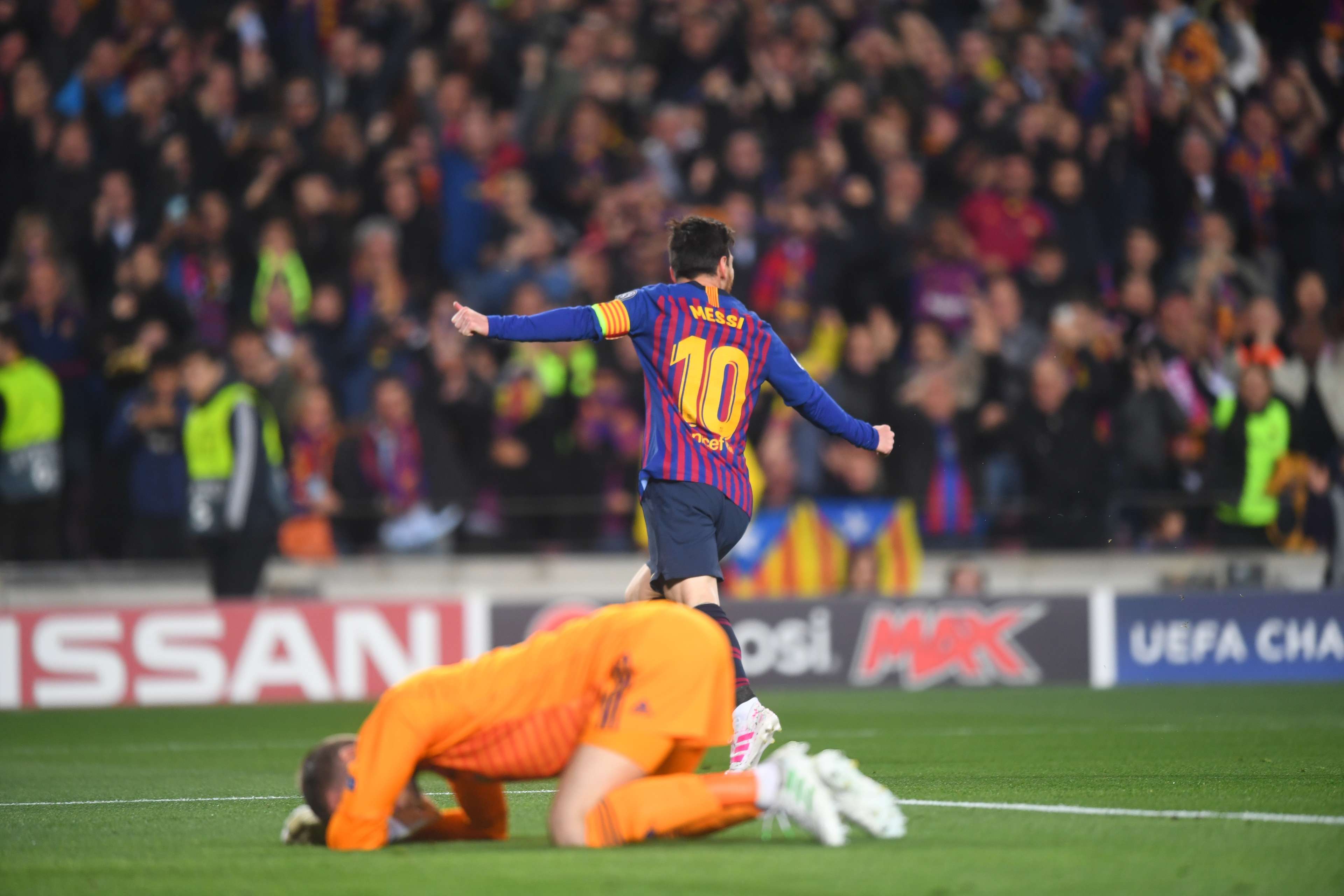 David de Gea Lionel Messi Barcelona Manchester United