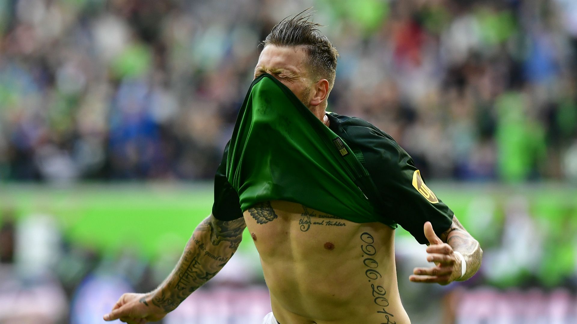 VfL Wolfsburg Daniel Ginczek Schalke 25082018