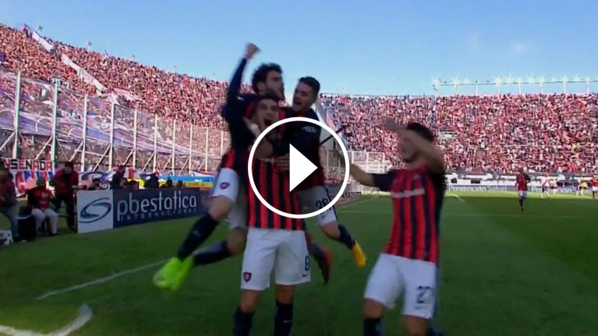 VIDEO PLAY Gol Nicolas Blandi San Lorenzo River Torneo Primera Division 04062017