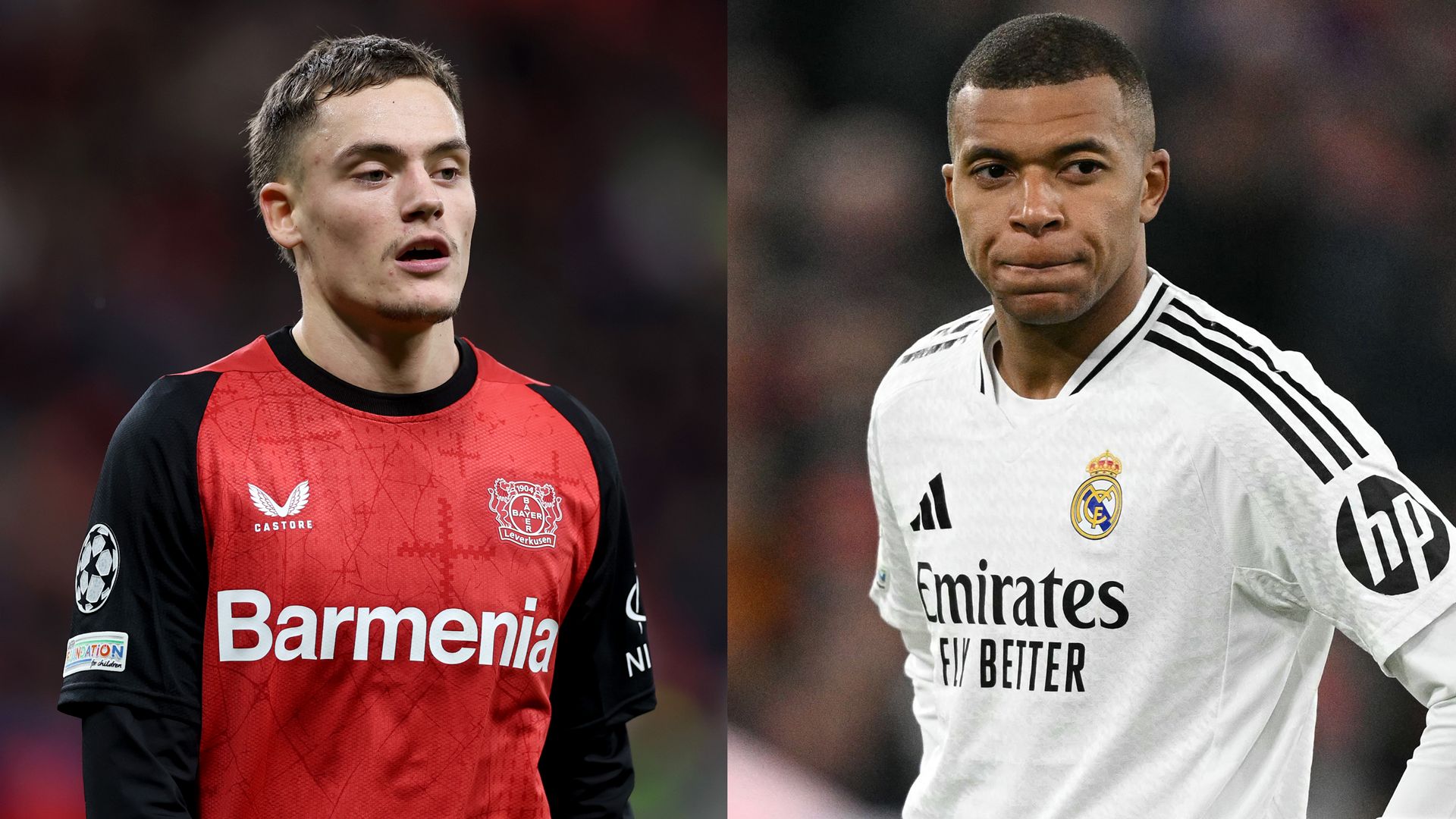 Florian Wirtz Kylian Mbappe