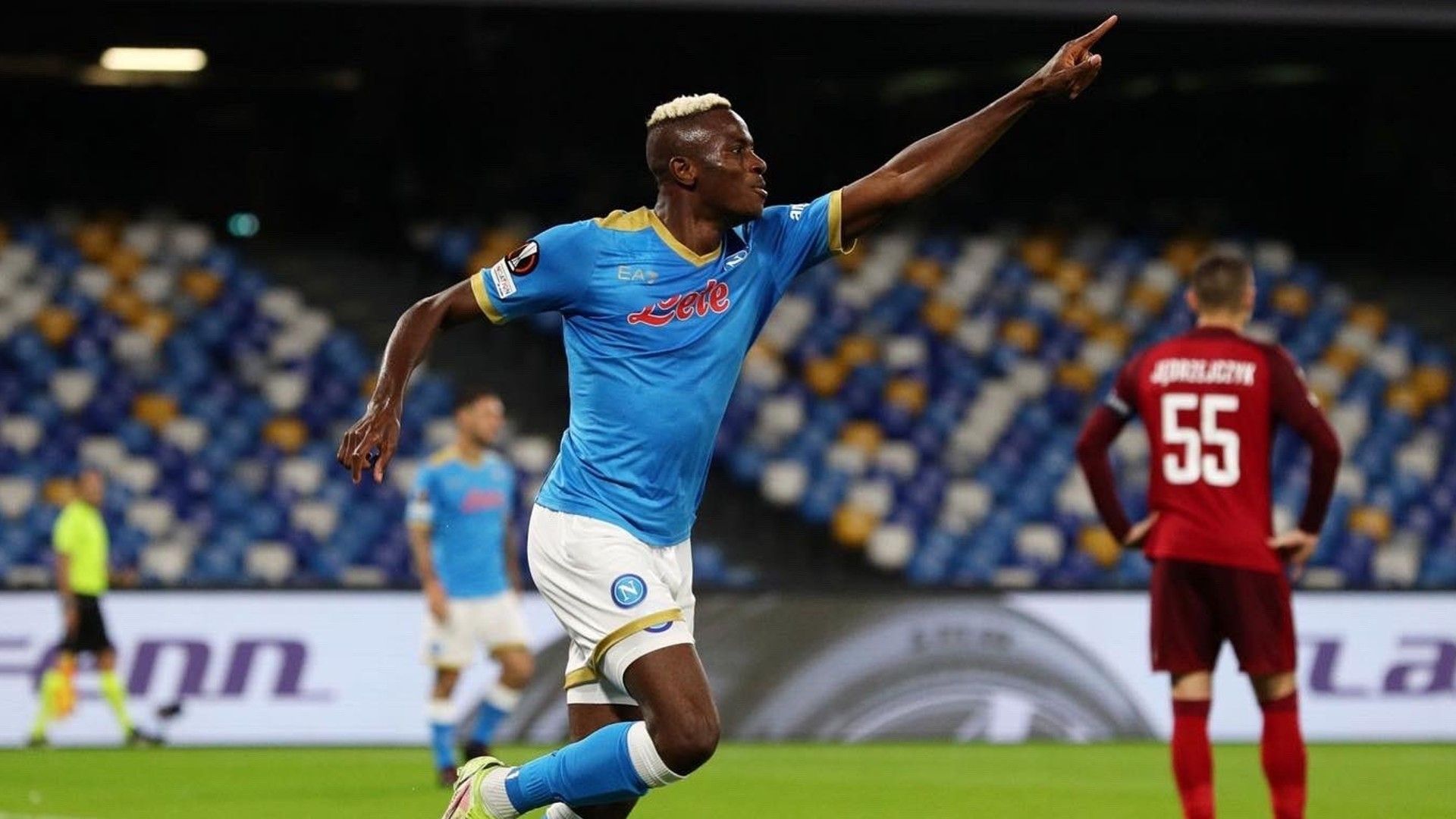 Victor Osimhen of Nigeria and Napoli.
